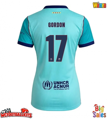 Barcelona Anthony Gordon #17 Replica Third Stadium Shirt for Women 2026-27 Short Sleeve